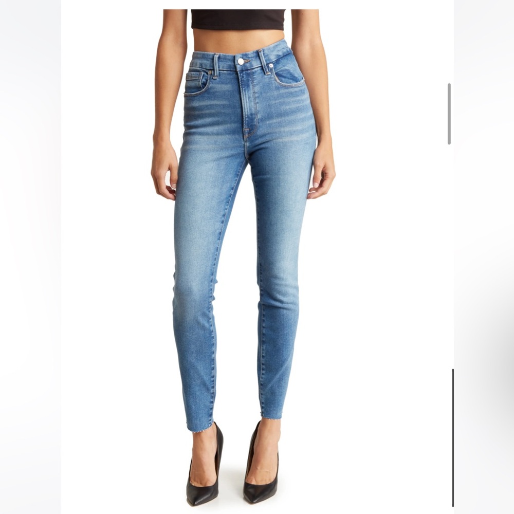 Good American Always Fits Good Waist Skinny Jeans